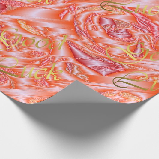 uniek, glanzend wrappend papier, kleurrijk, feeste cadeaupapier (Hoek)