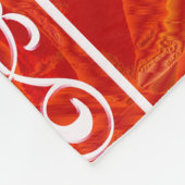 uniek, glanzend wrappend papier, kleurrijk, feeste fleece deken (Hoek)