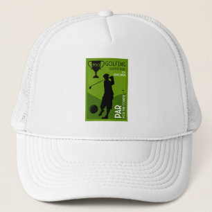 Uniek golfcadeau trucker pet