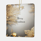 Uniek Goud Decoratief Kerstvakantie Ornament (Links)