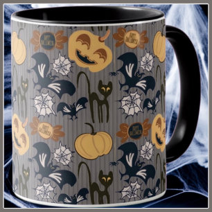 Uniek halloween patroon mok