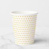Uniek Heup Summer Polka Dots Pattern Papieren Bekers (Voorkant)