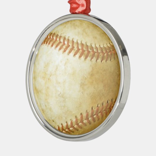 Uniek honkbal kerstboom Ornament (Links)
