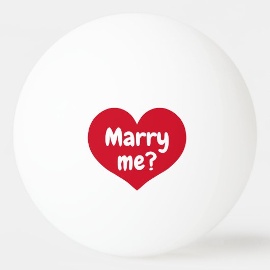 Uniek huwelijksaanzoek idee pingpongballen (Achterkant)