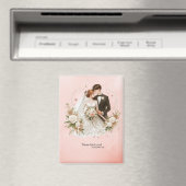 Uniek huwelijkscadeau magneet (Insitu (Vaatwasser))