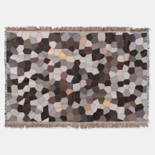 Uniek kabelpatroon deken