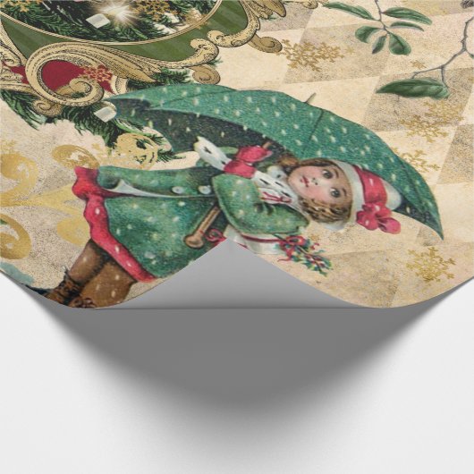 uniek kerstcadeaupapier cadeaupapier (Hoek)