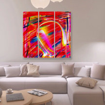 Uniek kleurrijk Abstract marmer vloeibaar