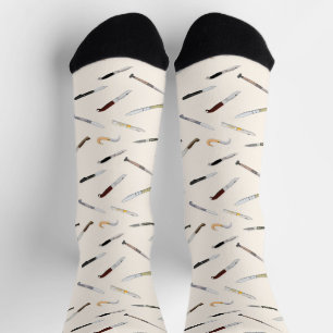 Uniek Knife Collectie ontwerp Sokken