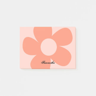 Uniek Leuk Schattige Roze Y2k Bloem Aangepast Post-it® Notes