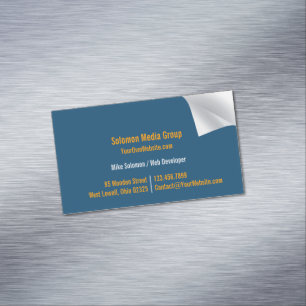 uniek magnetisch visitekaartje