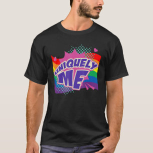 Uniek Me Lgbtq Homorechten Trots Pride Regenboog V T-shirt