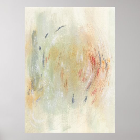 Uniek modern minimalistisch abstract kunst Poster (Voorkant)