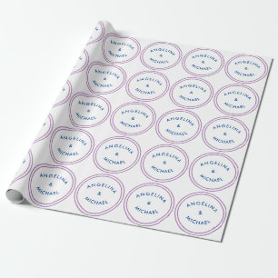 Uniek modern minimalistisch eenvoudig cadeaupapier