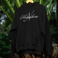 Uniek monogram voor speciale zwart-witnamen