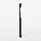 Uniek monogram voor speciale zwart-witnamen samsung galaxy hoesje (Linkerkant)