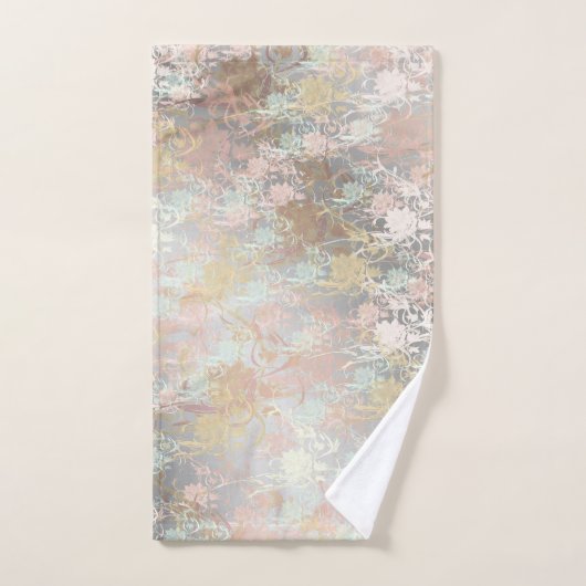 Uniek, mooi, kleurrijk, geschilderd patroon een gr bad handdoek (Handdoek)