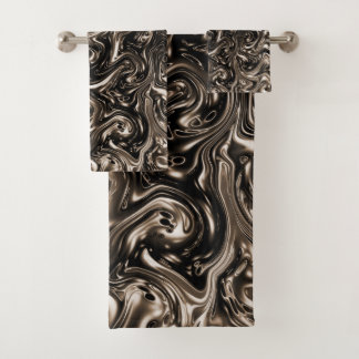 Uniek, mooi, kleurrijk, geschilderd patroon een gr bad handdoek