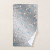 Uniek, mooi, kleurrijk, geschilderd patroon een gr bad handdoek (Handdoek)