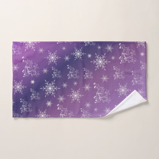 Uniek, mooi, kleurrijk, geschilderd patroon een gr bad handdoek (Handdoek)