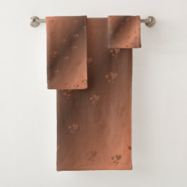 Uniek, mooi, kleurrijk, geschilderd patroon een gr bad handdoek