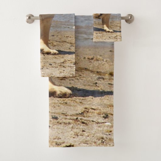 Uniek, mooi, kleurrijk, geschilderd patroon een gr bad handdoek (Insitu)