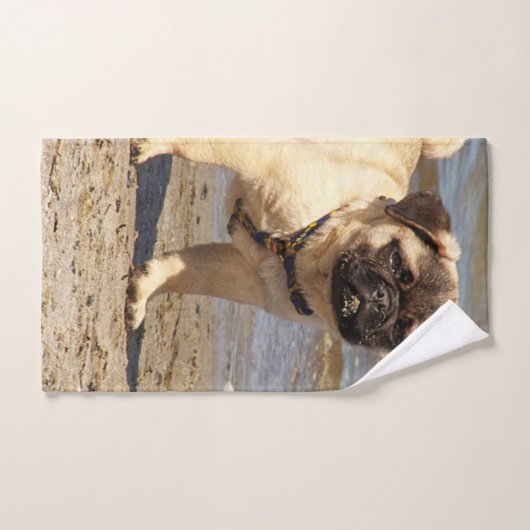 Uniek, mooi, kleurrijk, geschilderd patroon een gr bad handdoek (Handdoek)