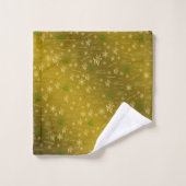 Uniek, mooi, kleurrijk, geschilderd patroon een gr bad handdoek (Wasdoekje)