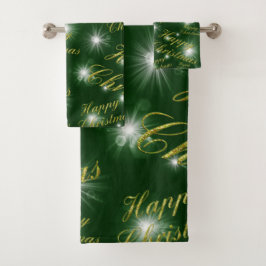 Uniek, mooi, kleurrijk, geschilderd patroon een gr bad handdoek