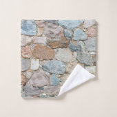 Uniek, mooi, kleurrijk, geschilderd patroon een gr bad handdoek (Wasdoekje)