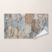 Uniek, mooi, kleurrijk, geschilderd patroon een gr bad handdoek (Handdoek)