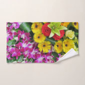 Uniek, mooi, kleurrijk, geschilderd patroon een gr bad handdoek (Handdoek)