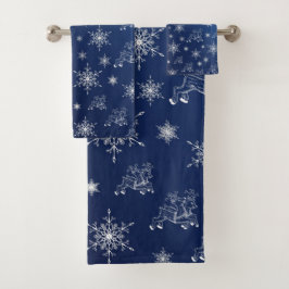 Uniek, mooi, kleurrijk, geschilderd patroon een gr bad handdoek