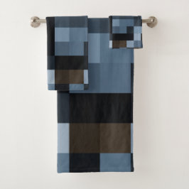 Uniek, mooi, kleurrijk, geschilderd patroon een gr bad handdoek