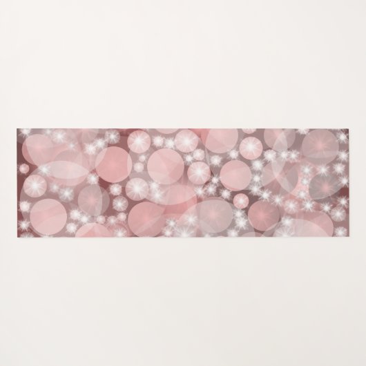 Uniek, mooi, kleurrijk, geschilderd patroon een gr yogamat (Achterkant (horizontaal))