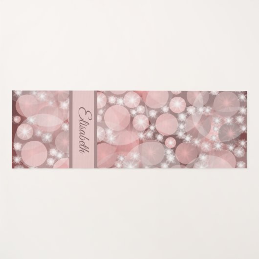 Uniek, mooi, kleurrijk, geschilderd patroon een gr yogamat (Voorkant (horizontaal))