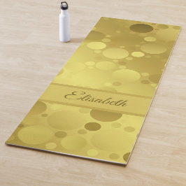 Uniek, mooi, kleurrijk, geschilderd patroon een gr yogamat