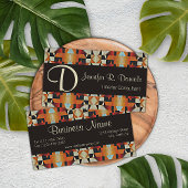 Uniek Native American Tribal Art Patroon Visitekaartje