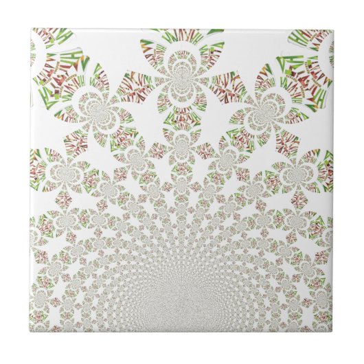 Uniek ontwerp van Hakuna Matata: Serene Vibes Tegeltje (Voorkant)