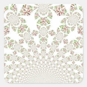 Uniek ontwerp van Hakuna Matata: Serene Vibes Vierkante Sticker