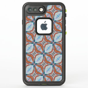 Uniek ontwerp van het roestpatroon, Blauwgroen, li