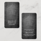 Uniek ontwerp van het verticale karton visitekaartje (Voorkant / Achterkant)