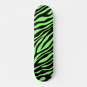 Uniek ontwerp van zebra-afdrukken skateboard