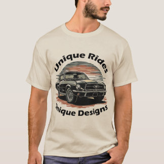 Uniek ontwerp voor de rijder t-shirt