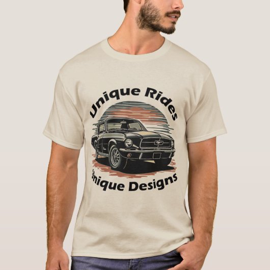 Uniek ontwerp voor de rijder t-shirt (Voorkant)