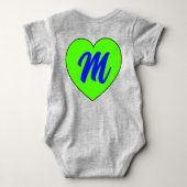 Uniek ontwerp voor- en achterkant - naam van pasge romper (Achterkant)