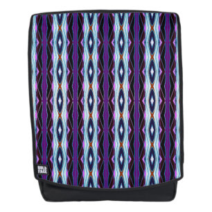 Uniek Paarse patroon Rugtassen