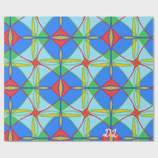 Uniek patroon Abstract inpakpapier