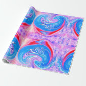 Uniek patroon Abstract inpakpapier (Uitgerold)