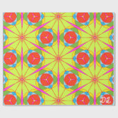 Uniek patroon Abstract inpakpapier (Vlak)